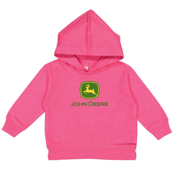 John Deere Youth Hot Pink Hoodie