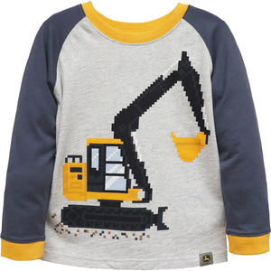 John Deere Toddler Boy Construction Tee