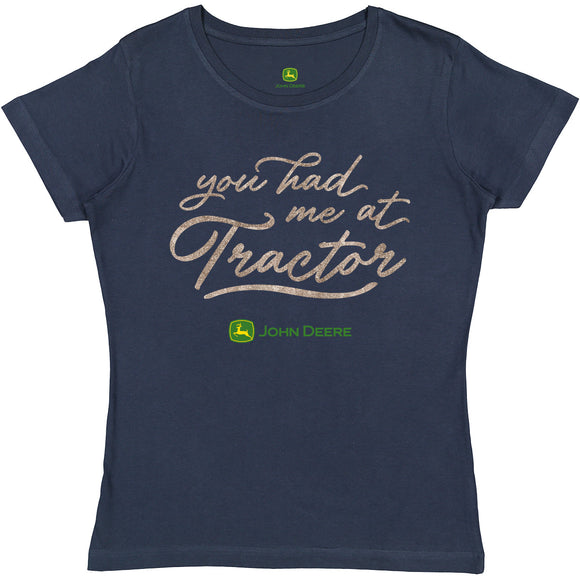 John Deere Womens You Had Me At Tractor Tee