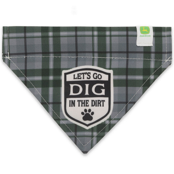 John Deere Dig In the Dirt Dog Bandana