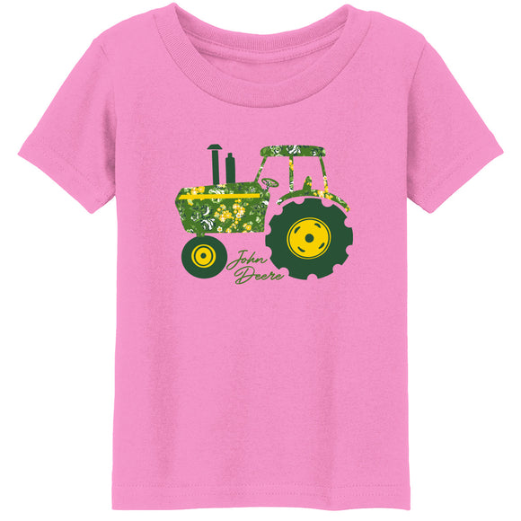 John Deere Youth Floral Tractor Tee