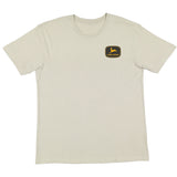 John Deere Vintage Latte Vintage Tractor Eco Short Sleeve Tee
