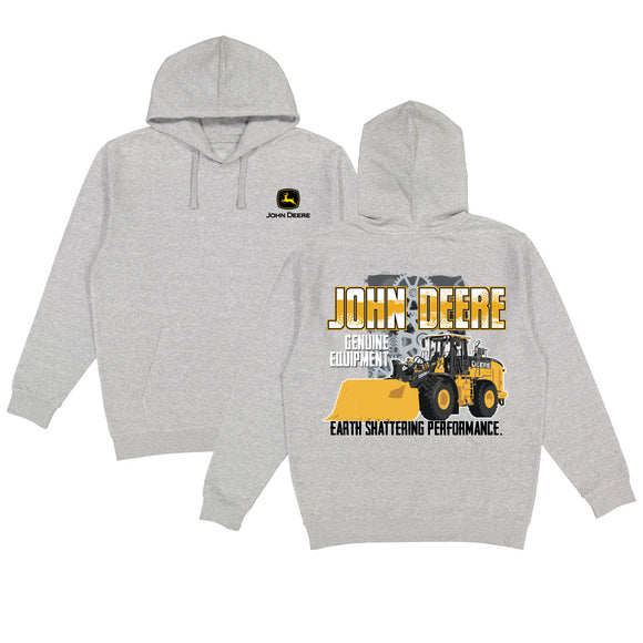 John Deere Construction Print Hoodie