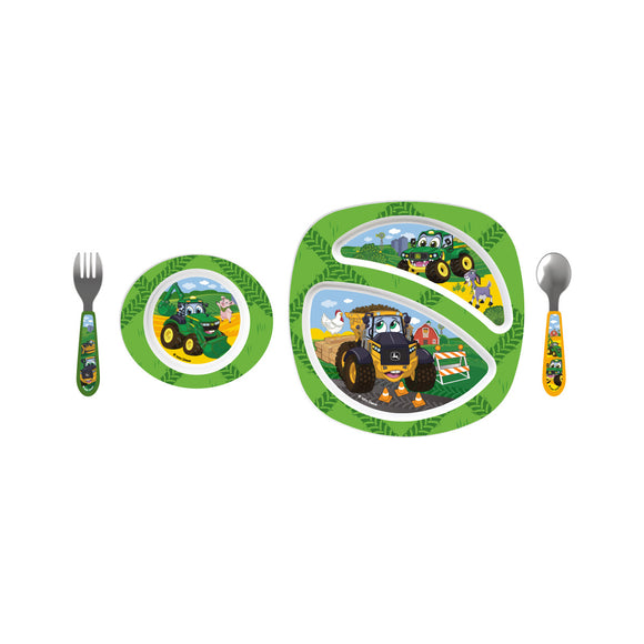 John Deere 4 -Piece Feeding Set