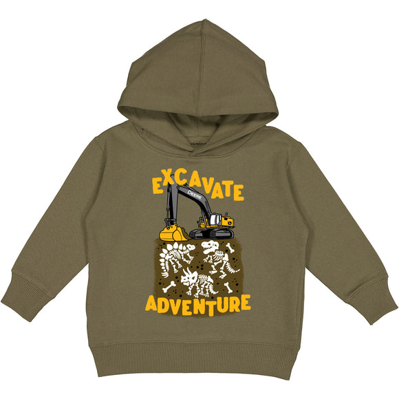 John Deere Toddler Excavate Adventure Hoodie