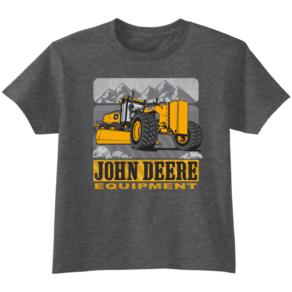 John Deere Youth Construction Mountain SS Tee