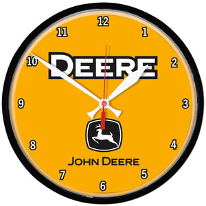 John Deere C&F Build JD Round Wall Clock