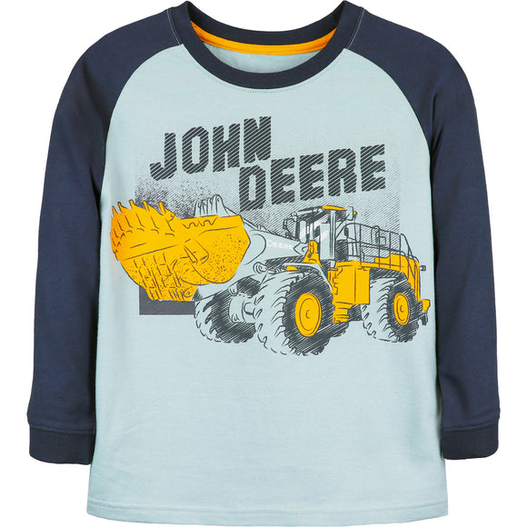 John Deere Child Boy Tee Construction