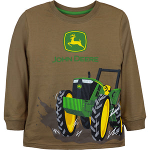 John Deere Child Boy Tee Tractor Splash