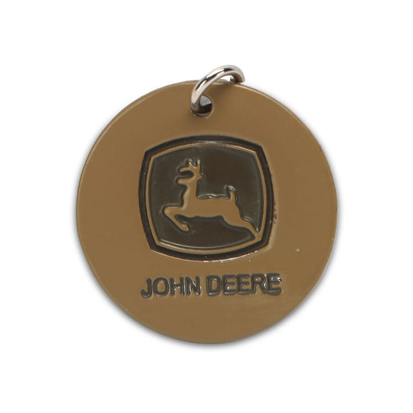 John Deere JD Logo Farm Dog Charm
