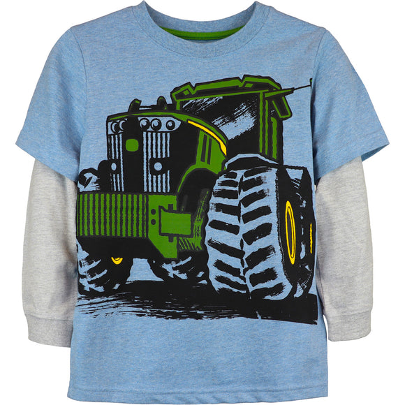 John Deere Child Boy Tee Mega Tractor