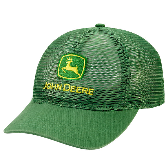 John Deere Green Trucker Soft Mesh Cap