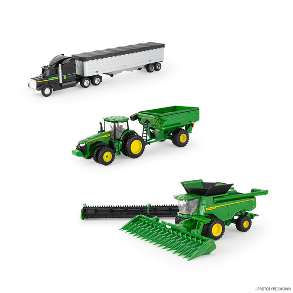John Deere 1/64 Harvesting Set