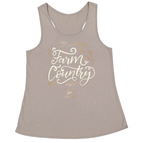 John Deere Womens Farm Country Tank