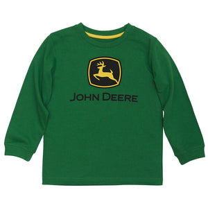 John Deere Boy Child Logo Tee Green