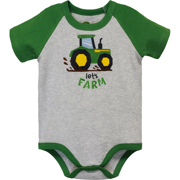 John Deere Boy Infant Bodyshirt Tractor