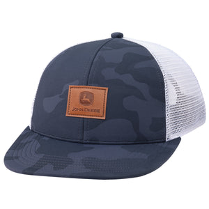 John Deere Navy Tonal Camo Cap