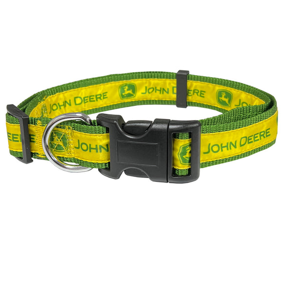John Deere Satin Pet Collar