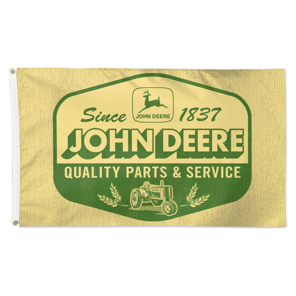 John Deere Deluxe Retro Flag