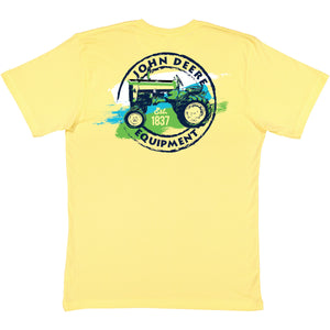 John Deere Mens 90 s Paint Spray Tee