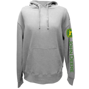 John Deere Mens Oxford TM Logo Hood