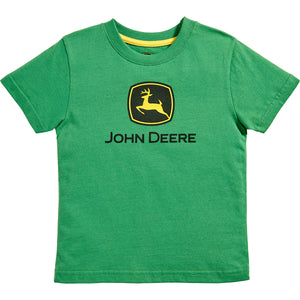 John Deere Boy Toddler Tee Green Logo