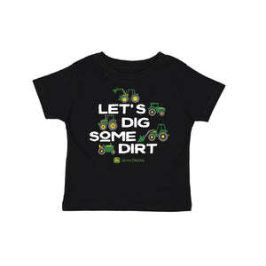 John Deere Toddler Lets Dig Some Dirt Tee