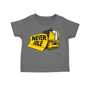 John Deere  Toddler Never Idle Dozer Tee