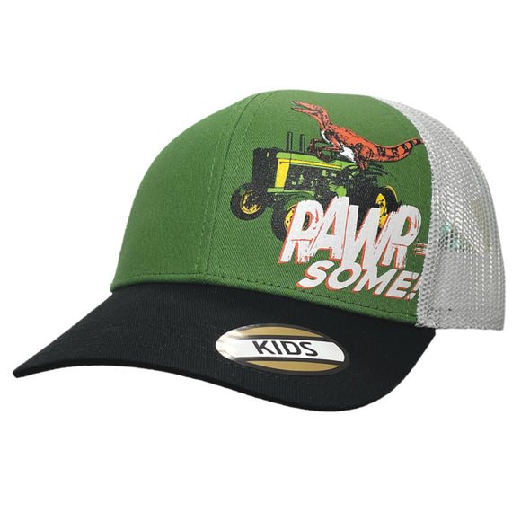 John Deere Kids Dino Tractor Rawr-Some Cap