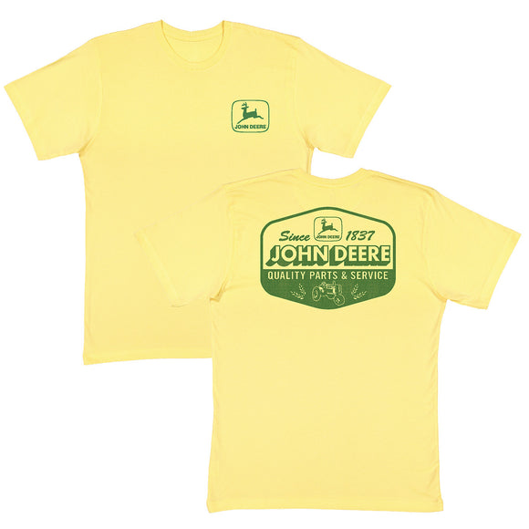 John Deere Mens Label Sign Tee