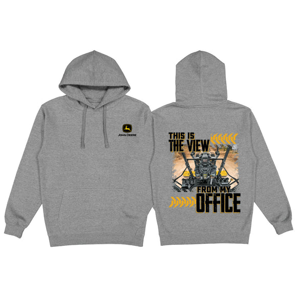 John Deere Men's View From My Office Hoodie