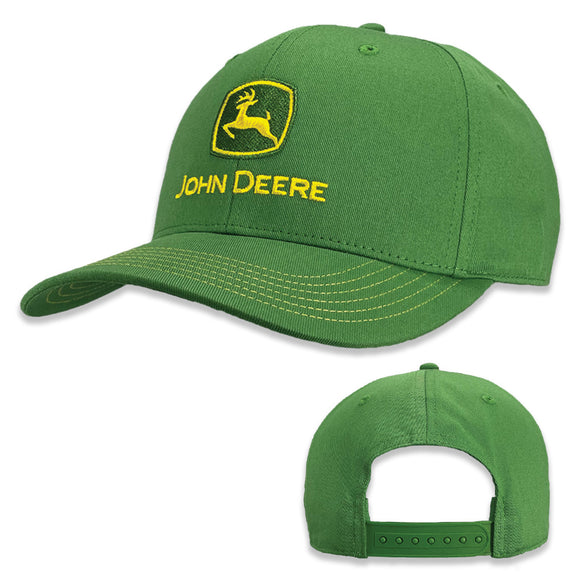 John Deere Moline 112 Green Woven Twill Cap