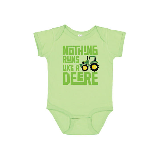 John Deere Infant Nothing Runs Like a Deere Bodysuit