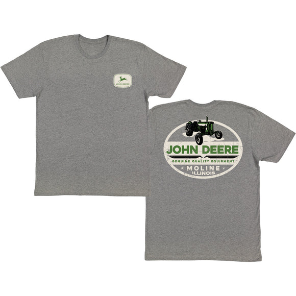 John Deere Mens Vintage Tractor Cigar Tee