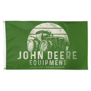 John Deere Equipment 3X5 Deluxe Flag