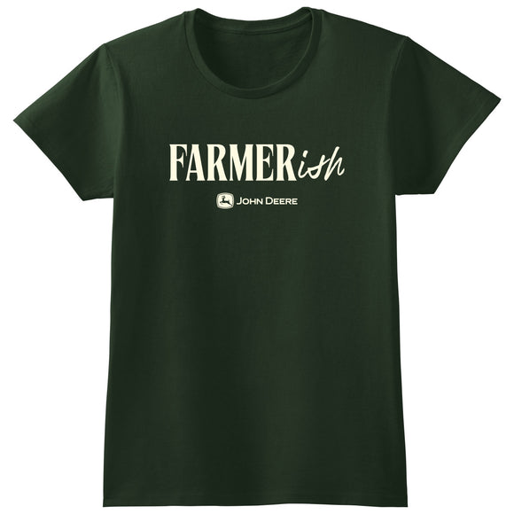 John Deere Women's Farmer-ish Short Sleeve Tee