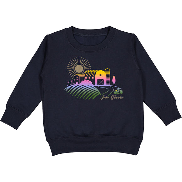 John Deere Toddler Ombre Farm Crew Fleece