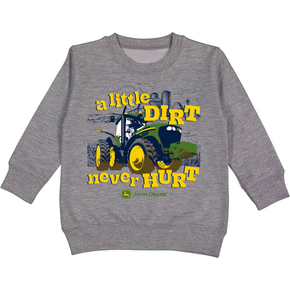 John Deere Toddler A Little Dirt Crew Fleece