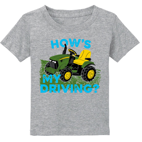 John Deere Toddler How's My Driving Short Sleeve Tee