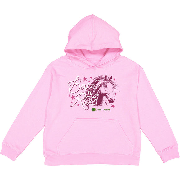 John Deere Youth Born To Ride Hoodie