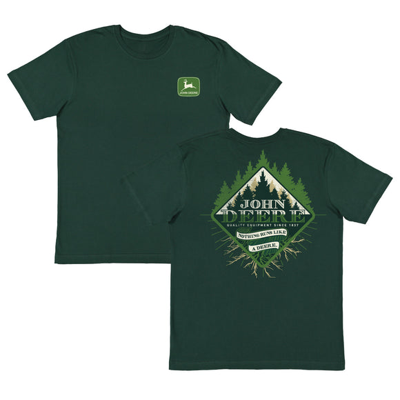 John Deere Men's Forest Roots Short Sleeve Tee