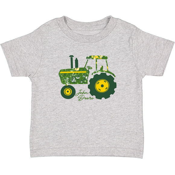John Deere Infant Floral Tractor Short Sleeve Tee