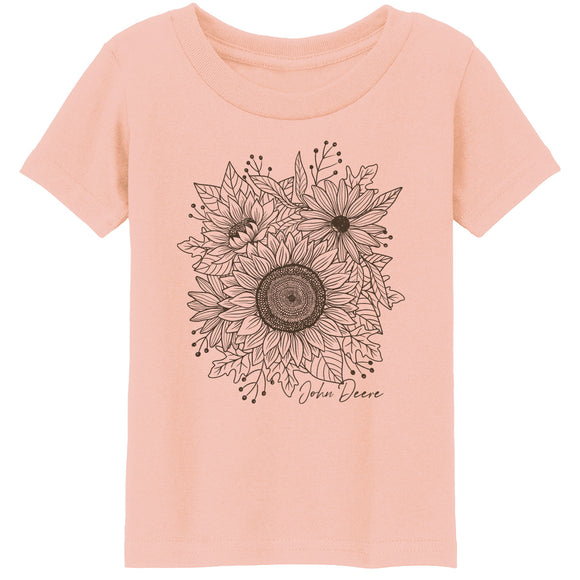 John Deere Youth Sunflower Short Sleeve Tee