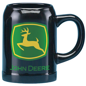 John Deere 2000 Logo Black Mug