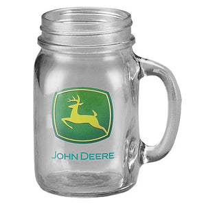 John Deere Trademark Drinking Jar