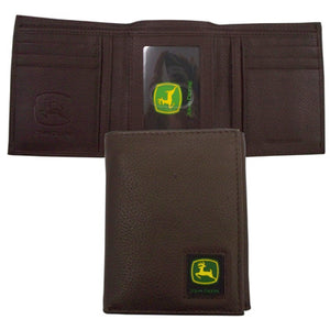 John Deere Tri-fold Wallet w/Logo Patch