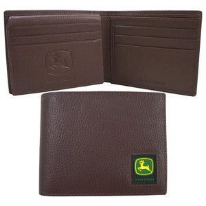 John Deere Bi-fold Wallet w/Logo Patch