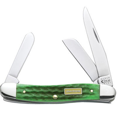 John Deere Green Medium Stockman Pocketknife