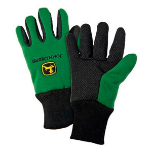 John Deere Light Duty YOUTH - Cotton Grip Gloves