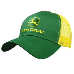 John Deere Mens Classic Green/Yellow Cap